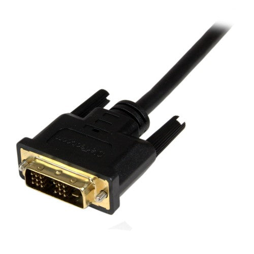 StarTech.com HDCDVIMM1M video cable adapter 39.4" (1 m) Mini-HDMI DVI-D Black