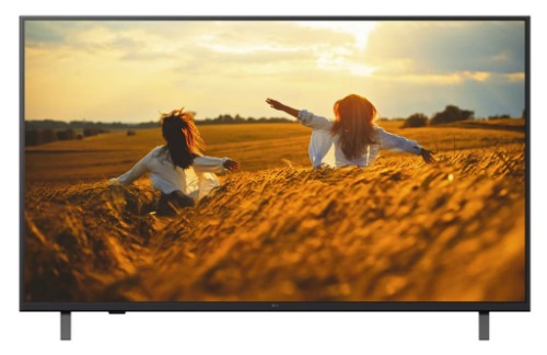 LG Pro:Centric Smart, WebOS 25, 4K UHD, Pro:Idiom 2-pole stand No MPI Port, 3yr Wty 43" 4K Ultra HD 330 cd/m² Smart TV Black 20 W