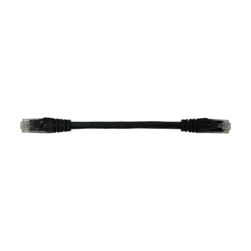 Tripp Lite N261-06N-BK networking cable Black 5.91" (0.15 m) Cat6a U/UTP (UTP) Round