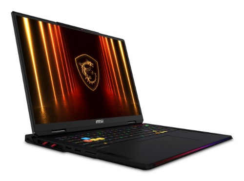 MSI Raider A18 HX A9WJG-052US AMD Ryzen™ 9 9955HX3D Laptop 18" UHD+ 64 GB DDR5-SDRAM 2 TB SSD NVIDIA GeForce RTX 5090 Wi-Fi 7 (802.11be) Windows 11 Pro Black