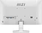 MSI Pro MP251W E2 computer monitor 24.5" 1920 x 1080 pixels Full HD LED White