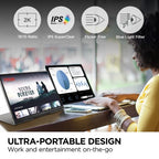 Viewsonic VG Series VG1656-2K computer monitor 16" 2560 x 1600 pixels WQXGA LED Silver