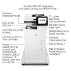 HP LaserJet Enterprise M635fht Multifunction Black and white Printer, Ethernet Only; Copier, Scanner