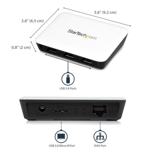 StarTech.com ST3300U3S network card 5000 Mbit/s