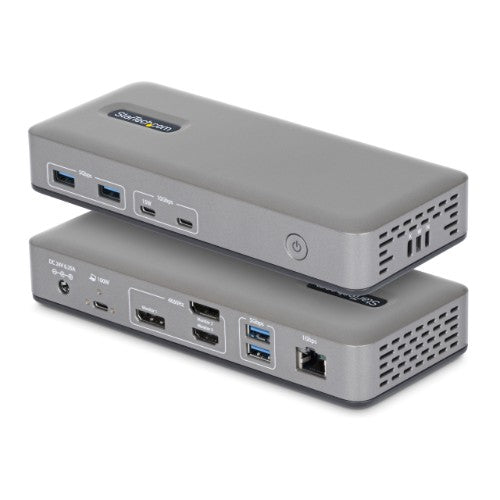 StarTech.com 199N-USBC-DOCK laptop dock/port replicator Wired USB 3.2 Gen 2 (3.1 Gen 2) Type-C Gray