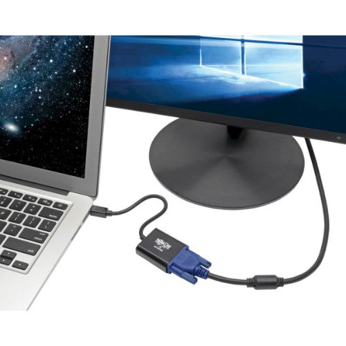 Tripp Lite P137-06N-VGAB video cable adapter 5.91" (0.15 m) Mini DisplayPort VGA (D-Sub) Black