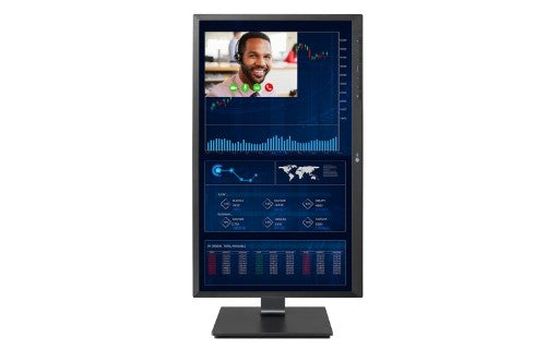 LG 24CN650W-AP All-in-One PC/workstation Intel® Celeron® J4105 23.8" 1920 x 1080 pixels All-in-One thin client 8 GB DDR4-SDRAM 128 GB SSD Windows 10 IoT Enterprise Wi-Fi 5 (802.11ac) Black