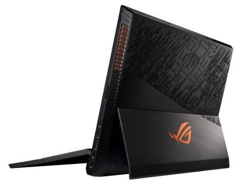 ASUS ROG Mothership GZ700GX-XB98K laptop Intel® Core™ i9 i9-9980HK Hybrid (2-in-1) 17.3" Touchscreen Full HD 64 GB DDR4-SDRAM 1.54 TB SSD NVIDIA® GeForce RTX™ 2080 Wi-Fi 5 (802.11ac) Windows 10 Pro Black