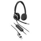 HP Poly Mission 615 Monaural USB Wired Headset (Bulk)