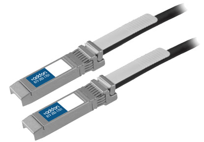 AddOn Networks 7m SFP - SFP+ InfiniBand/fibre optic cable 275.6" (7 m) SFP+ Black