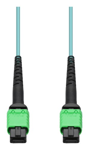 AddOn Networks ADD-AMPOAMPO-1M5OM4LZ InfiniBand/fibre optic cable 39.4" (1 m) MPO LOMM Aqua color