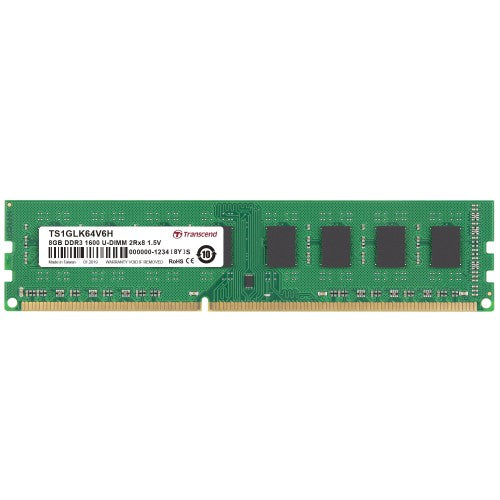Transcend DDR3 8GB memory module 1 x 8 GB