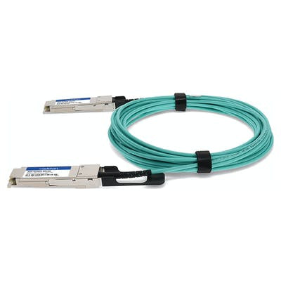 AddOn Networks ADD-QCIQPA-AOC3M InfiniBand/fibre optic cable 118.1" (3 m) QSFP+ Aqua color