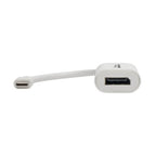 Tripp Lite U444-06N-DP4K6W video cable adapter 5.91" (0.15 m) USB Type-C DisplayPort White