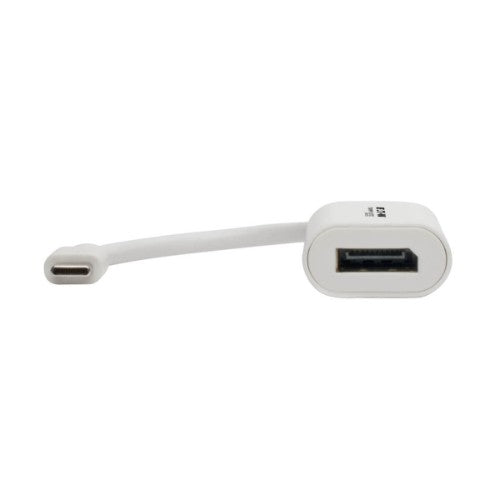 Tripp Lite U444-06N-DP4K6W video cable adapter 5.91" (0.15 m) USB Type-C DisplayPort White