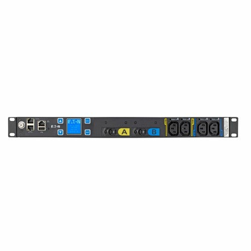 Eaton EMIT07-10 power distribution unit (PDU) 18 AC outlet(s) 1U Black