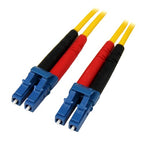 StarTech.com SMFIBLCLC4 InfiniBand/fibre optic cable 157.5" (4 m) LC Yellow