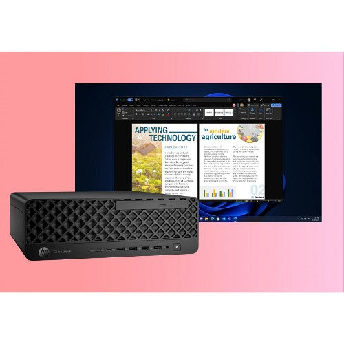 HP EliteDesk 8 SFF G1i AI Wolf Pro Security Edition Intel Core Ultra 5 235 16 GB DDR5-SDRAM 512 GB SSD Windows 11 Pro PC AI PC Black