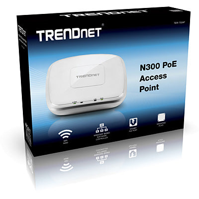 Trendnet TEW-755AP wireless access point 1000 Mbit/s White Power over Ethernet (PoE)