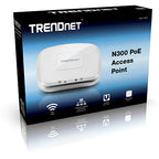 Trendnet TEW-755AP wireless access point 1000 Mbit/s White Power over Ethernet (PoE)