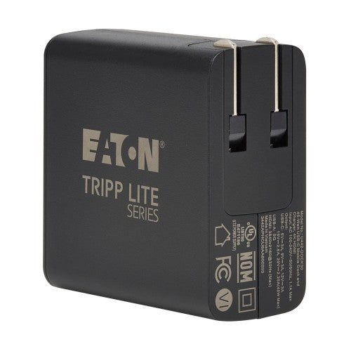 Eaton U442-DOCK30 mobile device charger Laptop, Universal Black AC Fast charging Indoor