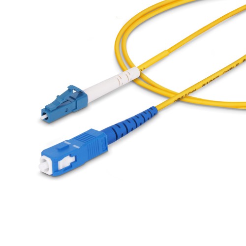 StarTech.com SPSMLCSC-OS2-10M InfiniBand/fibre optic cable 393.7" (10 m) LC SC Yellow