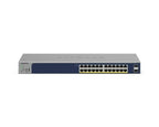 NETGEAR GS724TPv3 Managed L2/L3/L4 Gigabit Ethernet (10/100/1000) Power over Ethernet (PoE) 1U Gray, Blue