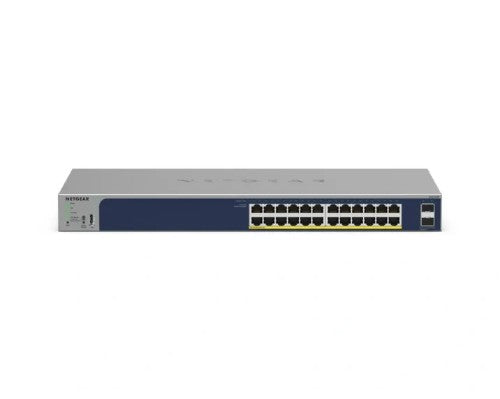NETGEAR GS724TPv3 Managed L2/L3/L4 Gigabit Ethernet (10/100/1000) Power over Ethernet (PoE) 1U Gray, Blue