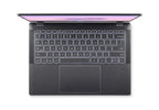 Acer Chromebook Enterprise Spin 714 NX.JM4AA.002 laptop Intel Core Ultra 7 155U 14" Touchscreen WUXGA 16 GB LPDDR5x-SDRAM 256 GB SSD Wi-Fi 7 (802.11be) ChromeOS Gray