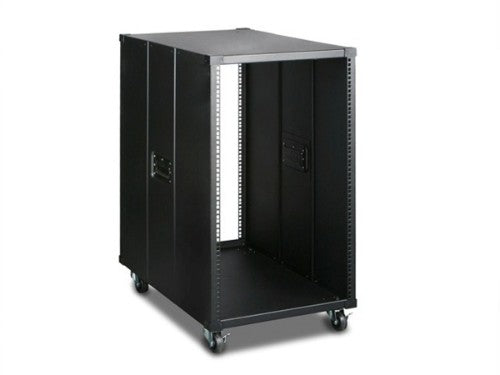 Monoprice 10645 rack cabinet 18U Freestanding rack Black