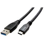VisionTek USB 3.1 1m USB cable USB 3.2 Gen 2 (3.1 Gen 2) 39.4" (1 m) USB C USB A 10 Gbit/s Black