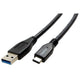 VisionTek USB 3.1 1m USB cable USB 3.2 Gen 2 (3.1 Gen 2) 39.4" (1 m) USB C USB A 10 Gbit/s Black