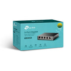 TP-Link TL-SG105PE network switch Managed L2 Gigabit Ethernet (10/100/1000) Power over Ethernet (PoE) Black