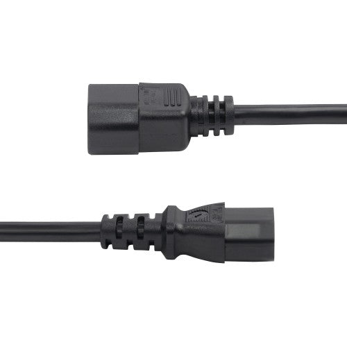StarTech.com 8713-8100-POWER-CORD power cable Black 11.8" (0.3 m) C14 coupler C13 coupler