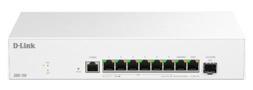 D-Link DBR-700 wired router 2.5 Gigabit Ethernet White