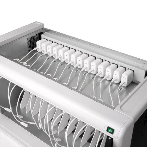 Rocstor VT0022-S1 portable device management cart/cabinet Portable device management cabinet Silver