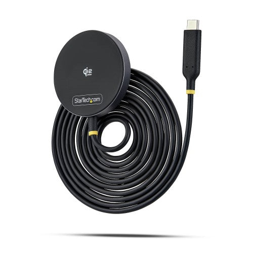 StarTech.com 1PB-WIRELESS-CHARGER mobile device charger Smartphone Black USB Wireless charging Indoor