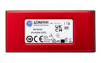 Kingston Technology XS1000 Red 1 TB USB Type-C 3.2 Gen 2 (3.1 Gen 2)