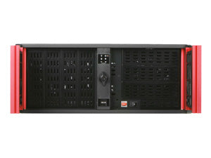 iStarUSA D-400L-7SE-RD computer case Rack Black, Red