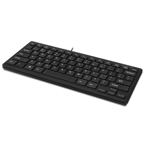 Adesso SlimTouch 111UB keyboard Universal USB QWERTY US English Black