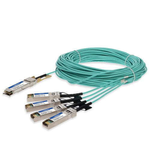 AddOn Networks QSFP-4SFP25G-AOC20M-AO InfiniBand/fibre optic cable 787.4" (20 m) QSFP28 4x SFP28 Active DAC