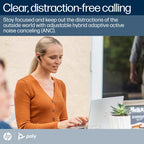 Poly Voyager Free 60 UC Black Earbuds +BT700 USB-C Adapter +Basic Charge Case