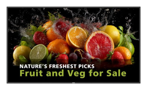 Philips 5000 series 98BDL5050D/00 signage display 98" LCD Wi-Fi 600 cd/m² Full HD Black Built-in processor Android