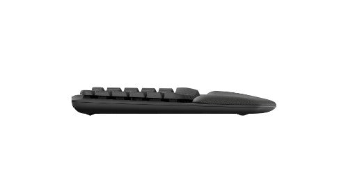 Logitech Wave Keys keyboard Universal RF Wireless + Bluetooth QWERTY English Graphite