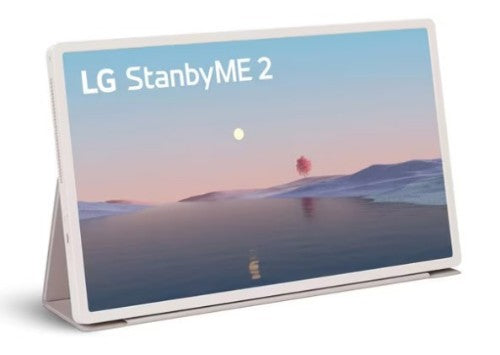 LG StanbyME 2 27" QHD HDR Smart LED Rollable Wireless Touchscreen TV