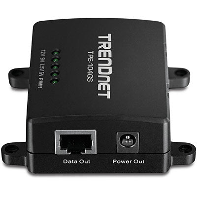 Trendnet TPE-104GS network splitter Power over Ethernet (PoE) Black