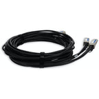 AddOn Networks MCP7H50-V003R26-AO InfiniBand/fibre optic cable 118.1" (3 m) QSFP56 2x QSFP56 Black