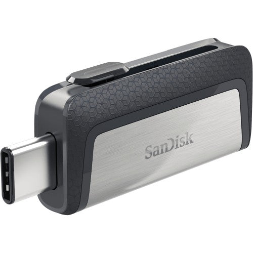 SanDisk Ultra Dual Drive USB Type-C 128 GB USB flash drive USB Type-A / USB Type-C 3.2 Gen 1 (3.1 Gen 1) Black, Silver