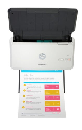 HP ScanJet Pro 2000 s2 Sheet-fed scanner 600 x 600 DPI A4 Black, White