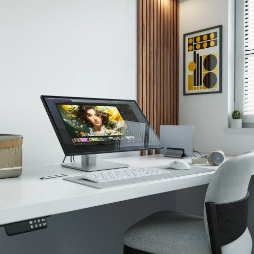 ALOGIC Clarity Fold Touch computer monitor 27" 3840 x 2160 pixels 4K Ultra HD Touchscreen Black, Silver
